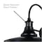 Vaxcel Dorado 18-in. W Metal Bronze Farmhouse Barn Motion Sensor Dusk to Dawn Outdoor Wall Light T0649 - alternate 3